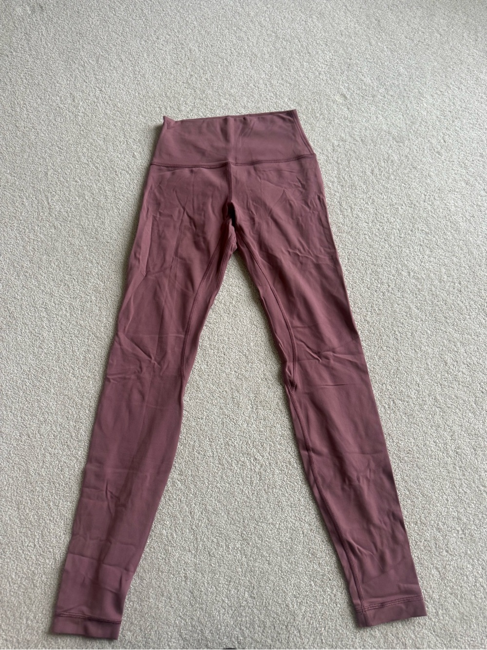 lululemon align leggings - rose color 28”
